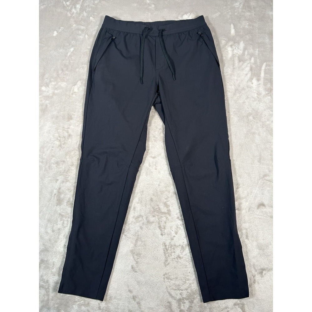 Ten Thousand Interval Pants Mens XL Black Athletic Gym Performance Stretch Zip